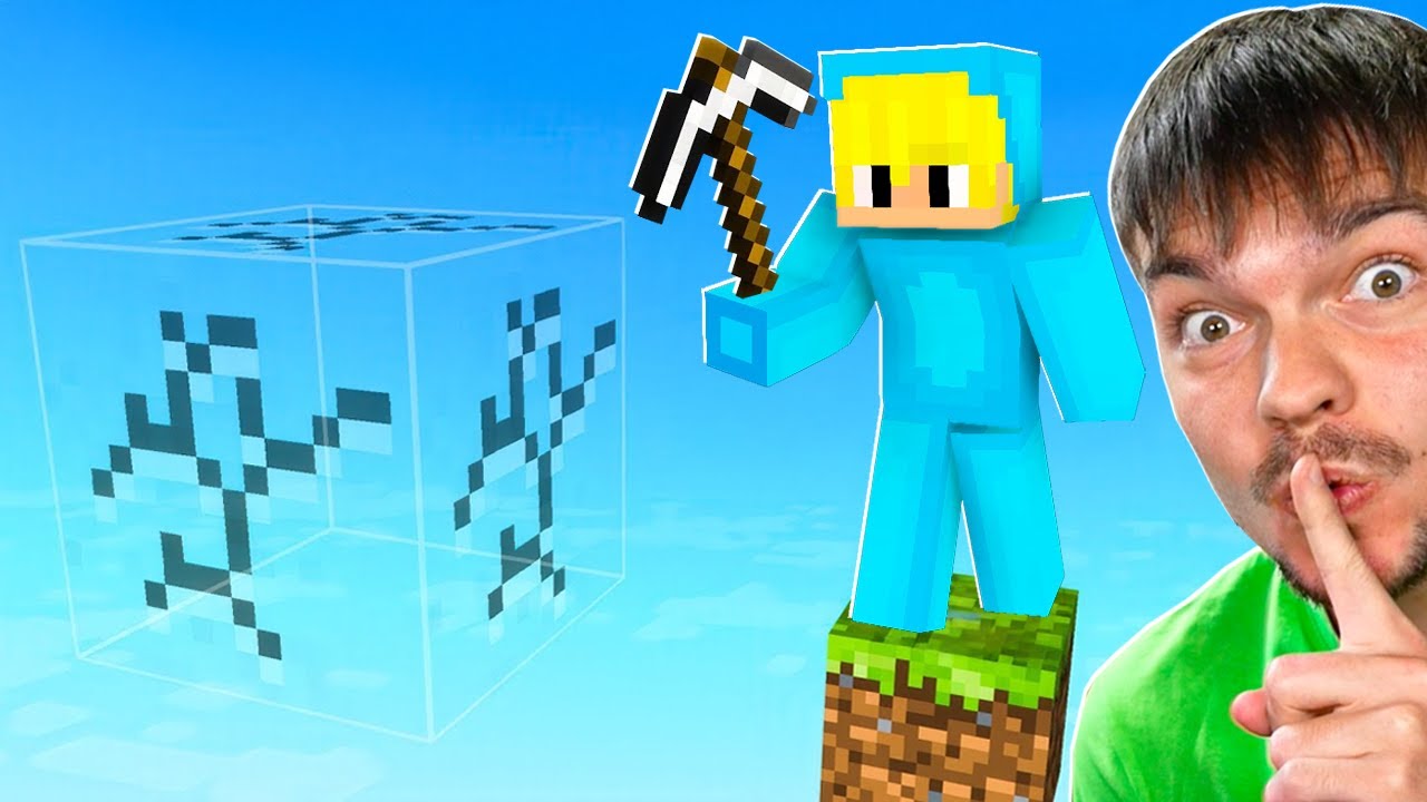 UWIĘZIŁEM MOICH PRZYJACIÓŁ na FAŁSZYWYM JEDNYM BLOKU w Minecraft!