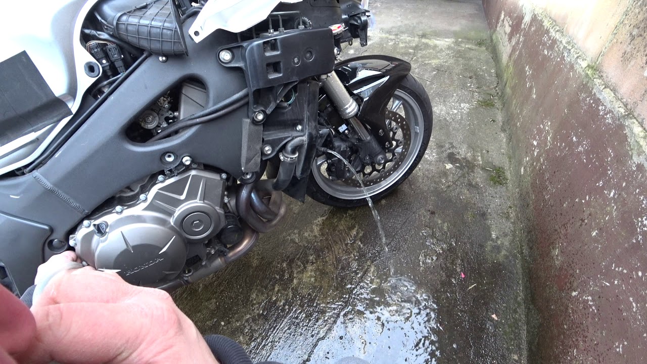 Про vfr 1200 замена антифриза с промывкой