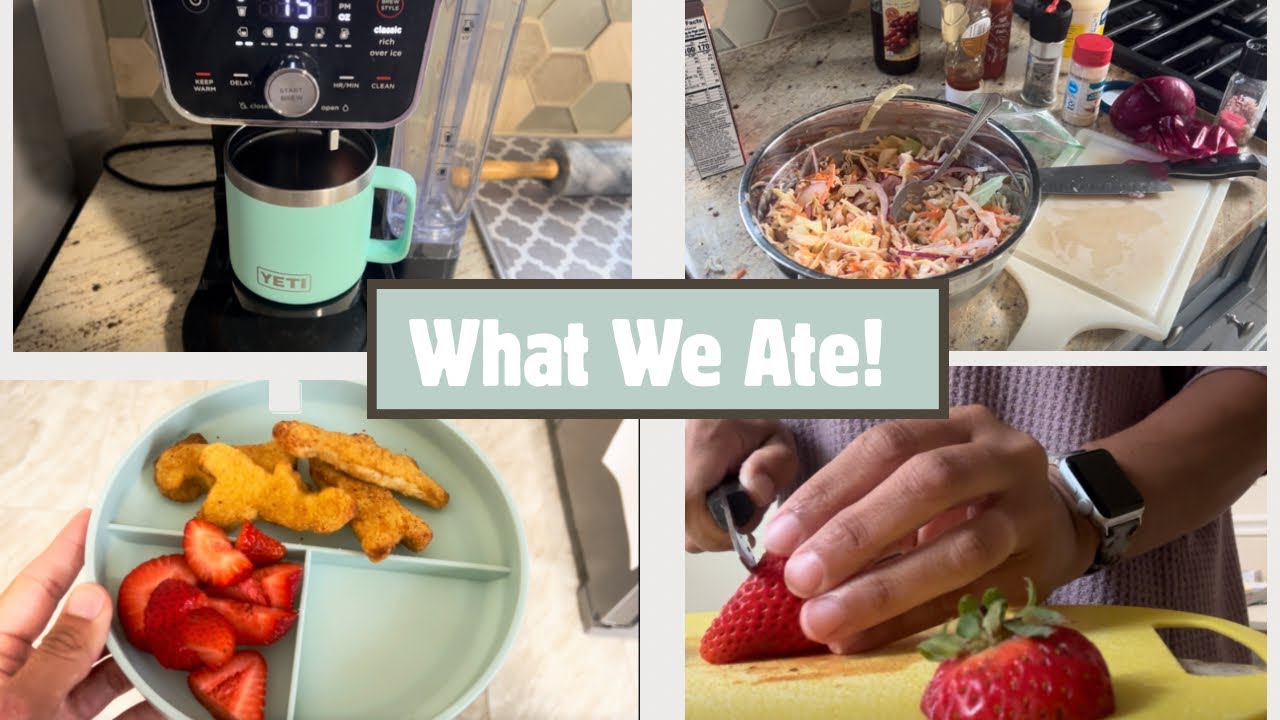 Toddler + Mom What We Eat in a Day! (Easy & Realistic!)