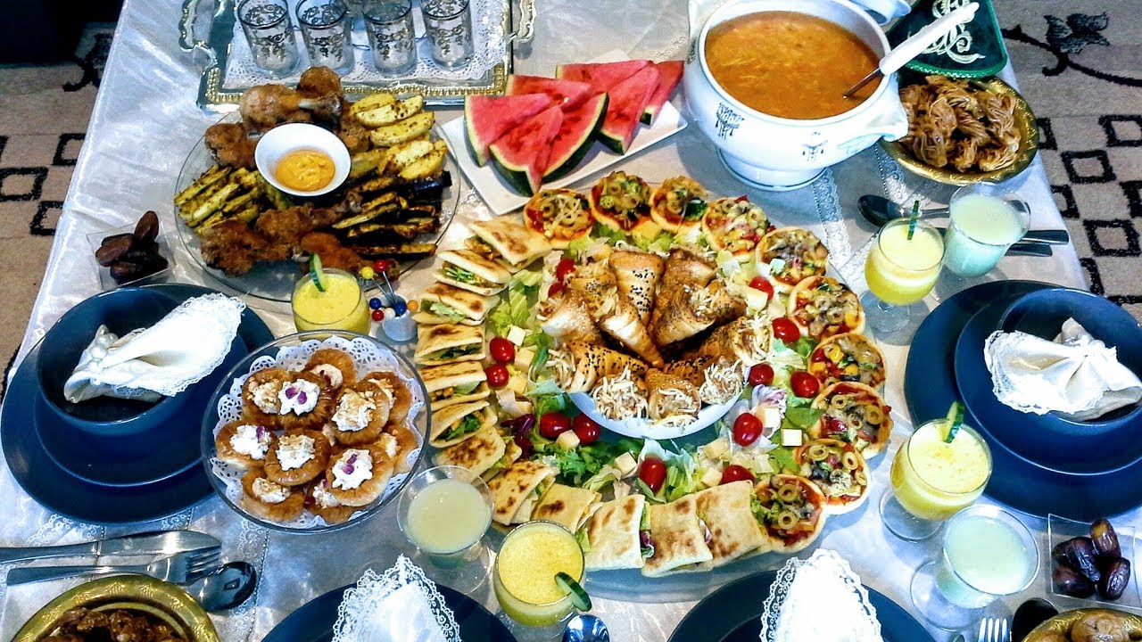 ماءدة إفطار رمضانية🌙صحية ومتوازنة بأفكار بسيطة اكتشفوها معي💓