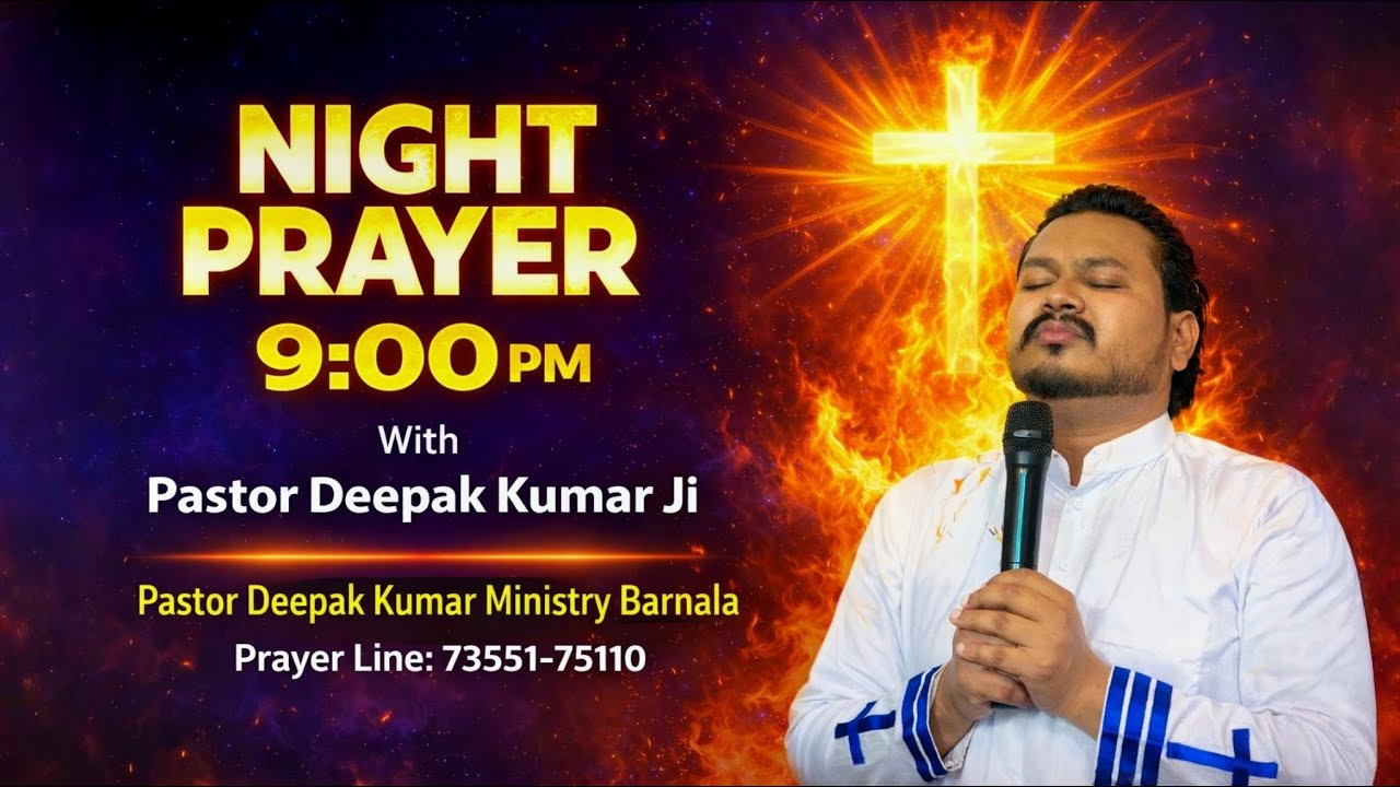 🔴Live Prayer  || 14.03.2026 || Pastor Deepak Kumar Ji” #liveprayer #jesus #healingprayer