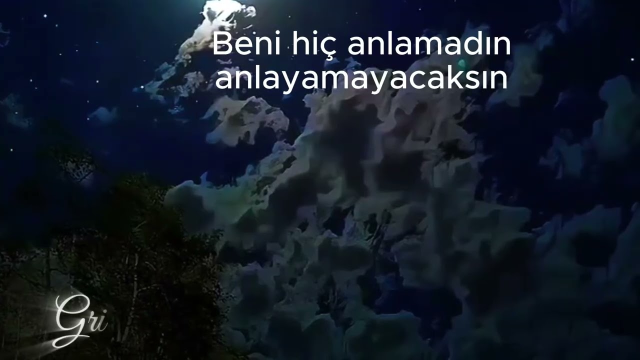Beni hiç anlamadın! Anlayamazsın.. Duygu yüklü bir şiir okuması