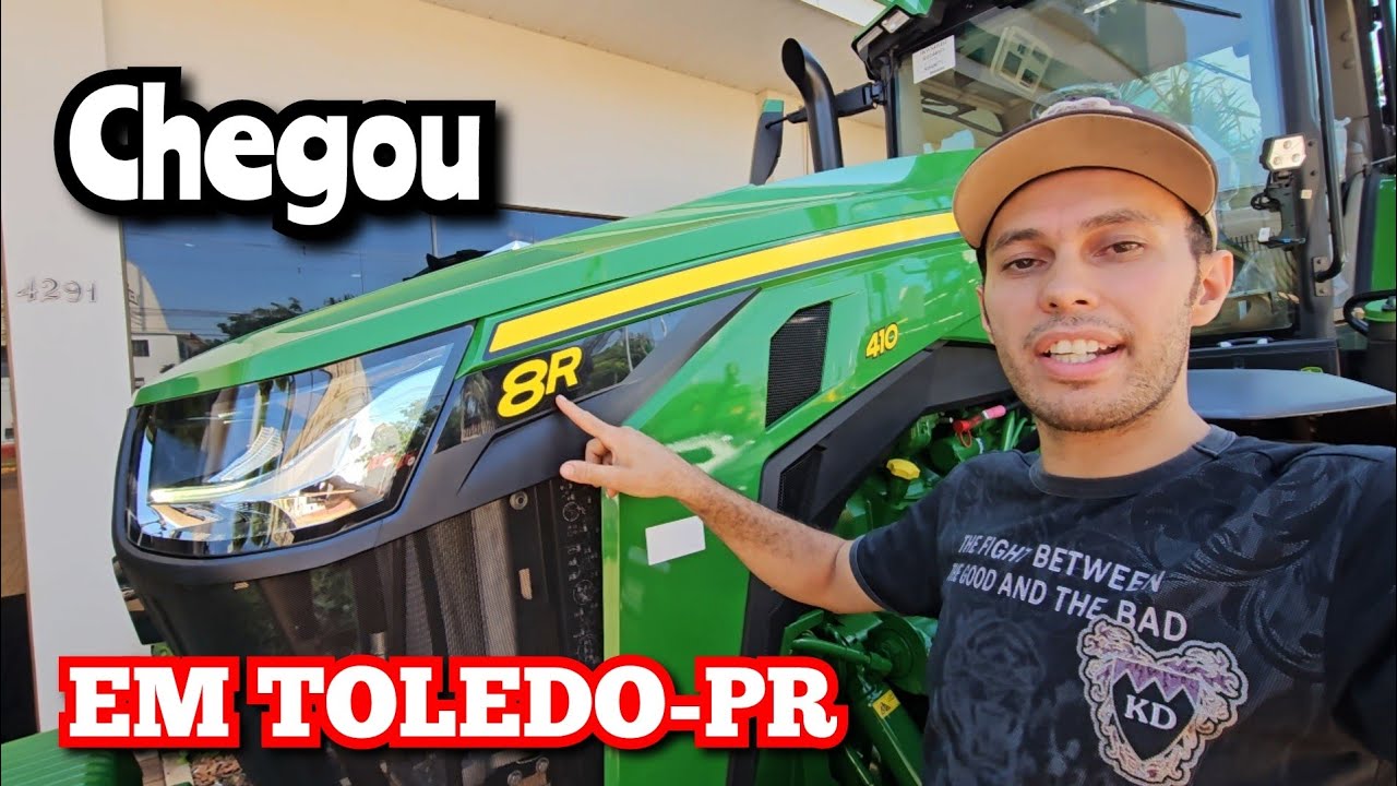 John Derre 8R 410 EVT Variável Elétrico 