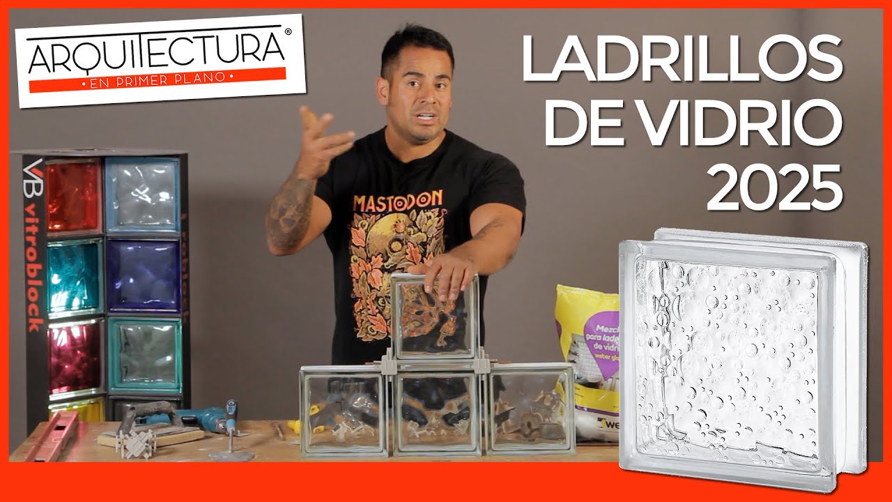 🔹 Ladrillos de Vidrio: Cómo Usarlos, Medidas, Adhesivos y Refuerzos 💡🧱