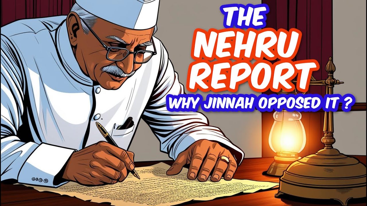 Nehru Report and Jinnah's Reaction| Digital comic| O'levels |Pakistan Studies 2059