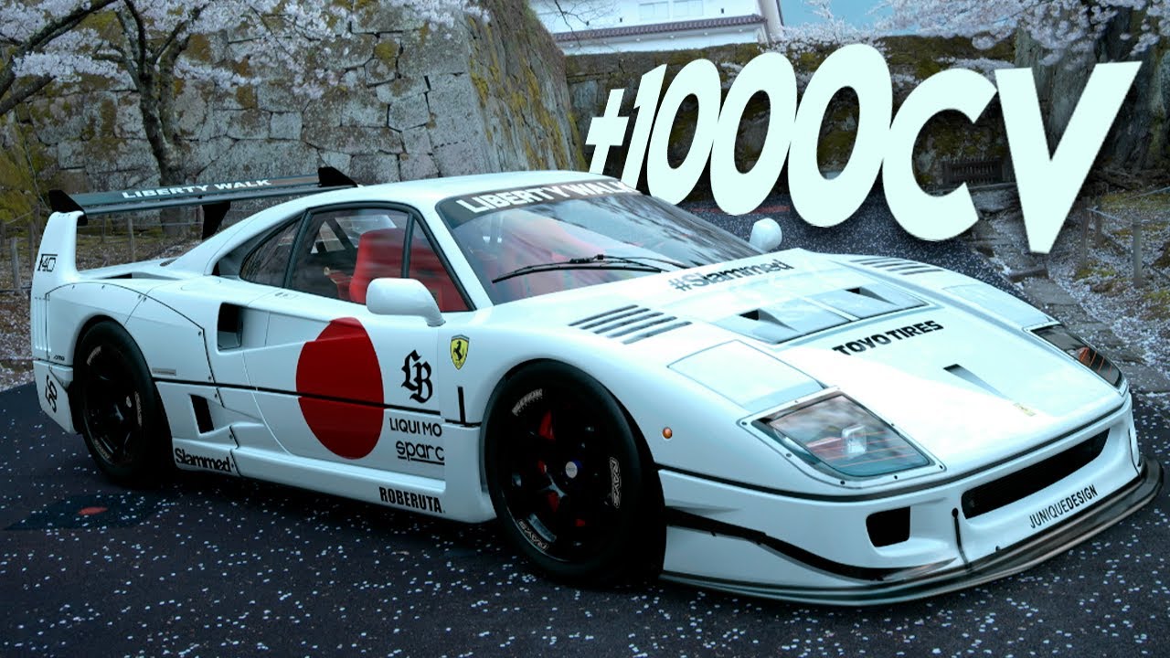 Finalmente, FIZ O TUDO QUE DÁ NA FERRARI F40