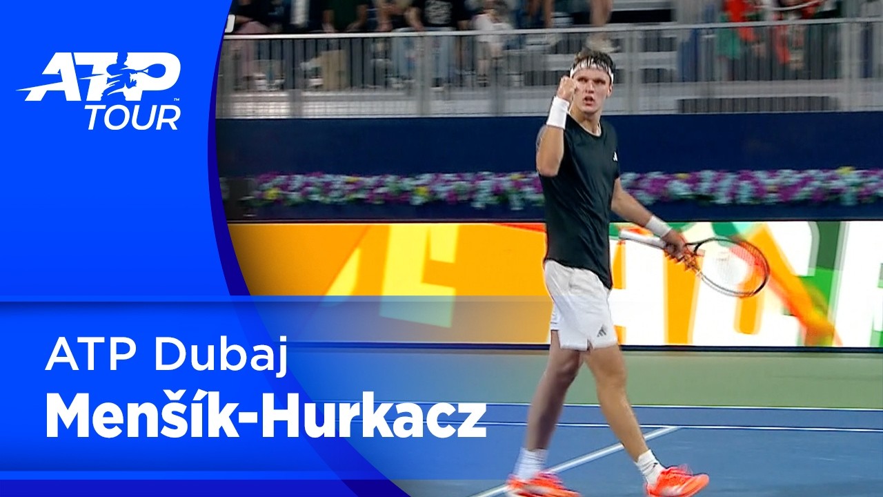 ATP Dubaj: Jakub Men&scaron;&iacute;k (CZE) - Hubert Hurkacz (PL)
