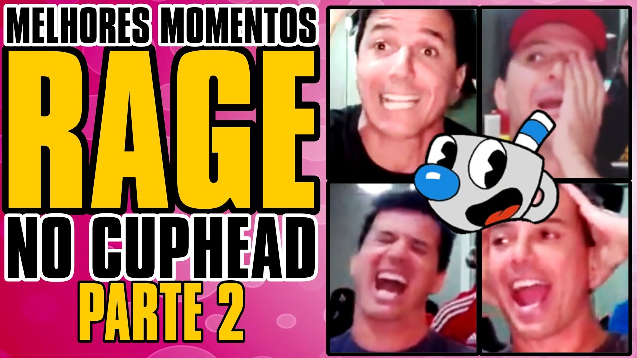 RAGE NO CUPHEAD Parte 2 🎮 Melhores Momentos  🕹️  Irmãos Piologo Games humor