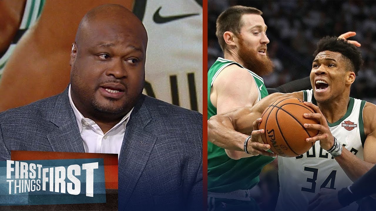 Giannis dominates in Bucks' Game 2 win over Celtics - Antoine Walker | NBA | FIRST THING FIRST