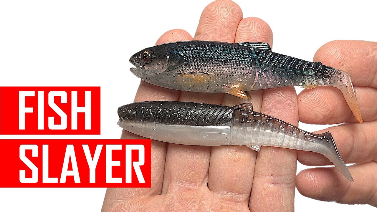Обзор лучших приманок для крупной рыбы. Бюджетный Cannibal Shad.