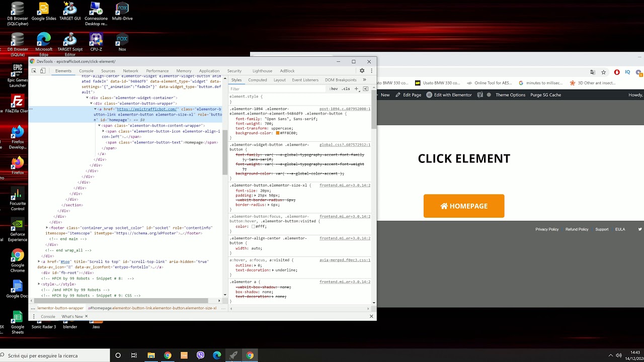 How To Click Any Html Element With Epic Traffic Bot Pro