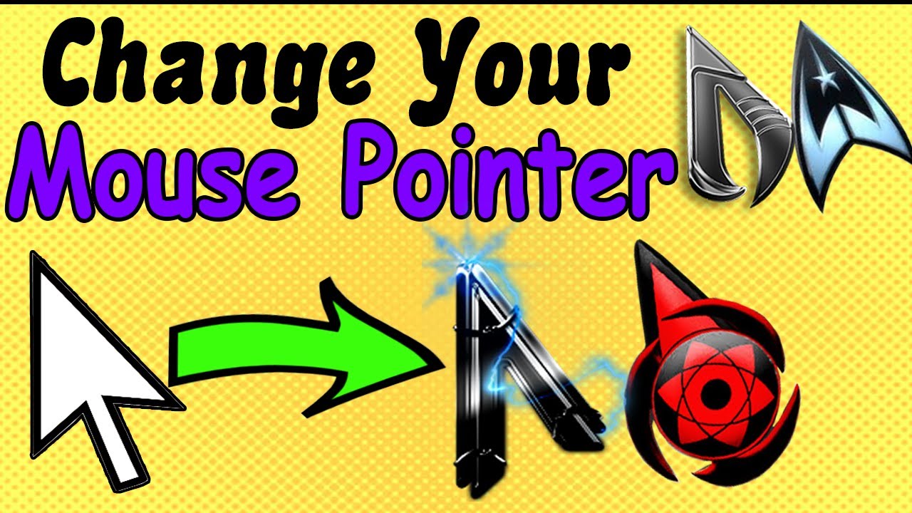 How to Change Mouse Cursor on windows 7/8/10 | How to Change Mouse Pointer | Change Arrow in Laptop