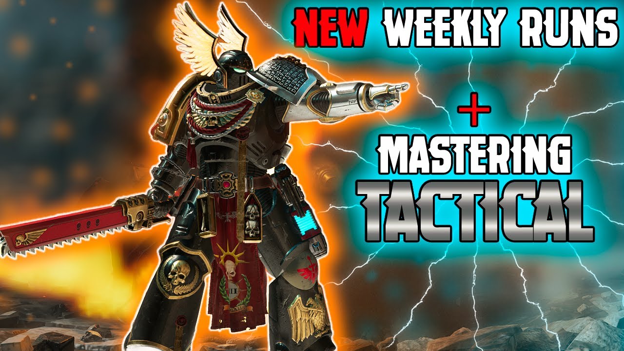 ☠️NEW WEEKLY CARRYS☠️Into mastering TACTICAL in Siege/Solo! - Space Marine 2