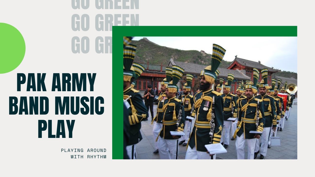 Pakistan Military Music Band Performance, Russia.