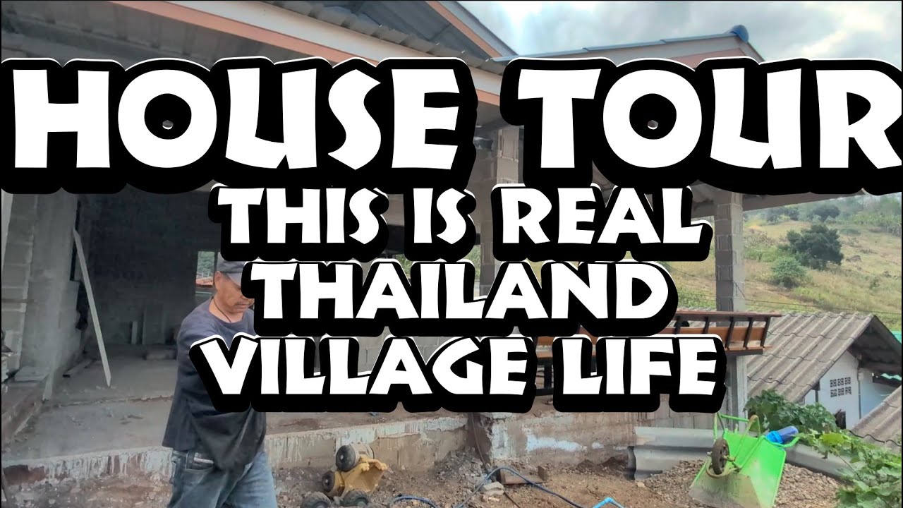 Inside a Village House in Northern Thailand. Very Different From Home in the West.