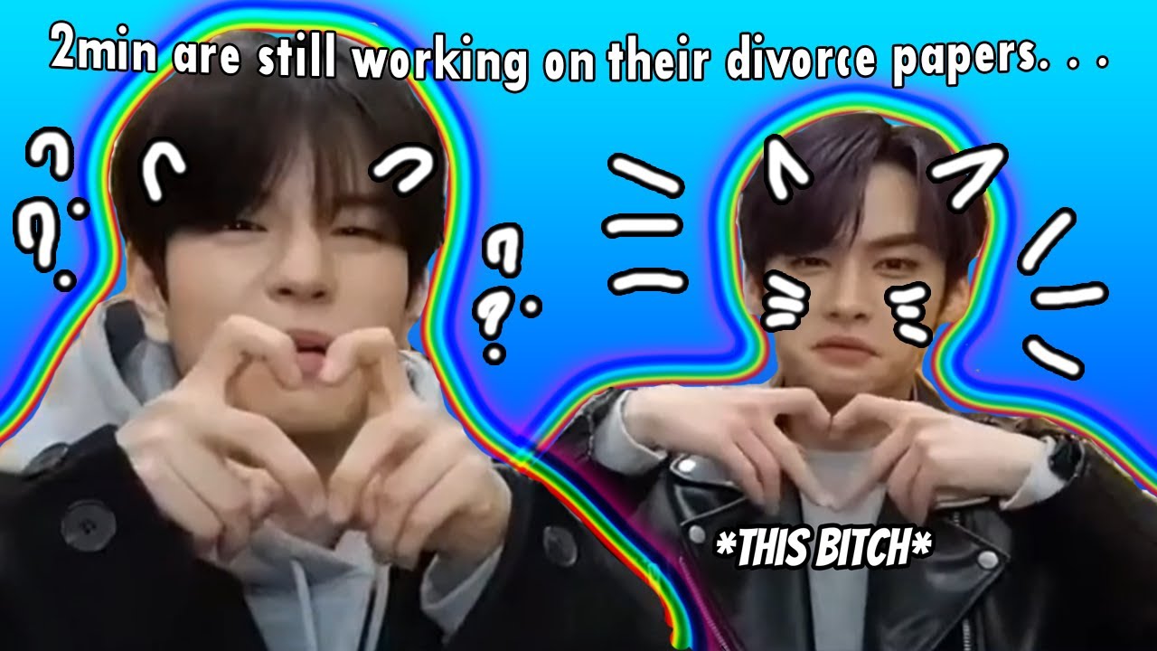 2-минутные моменты, потому что они постоянно откладывают дату развода [Stray Kids / Ли Ноу и Сынмин]