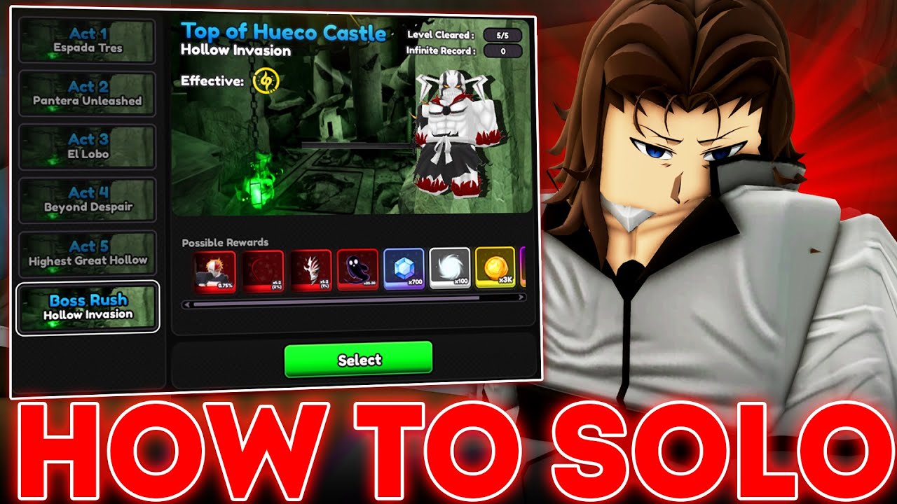 How to SOLO *NEW* Boss Rush in Universal Tower Defense (How to Win Ichigo Raid)