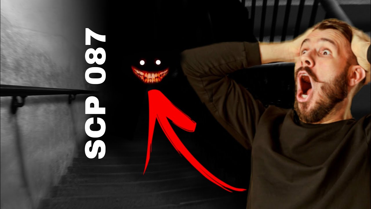 Las escaleras mas terroríficas del mundo!! 😱😱 | scp 087 stairwell horror