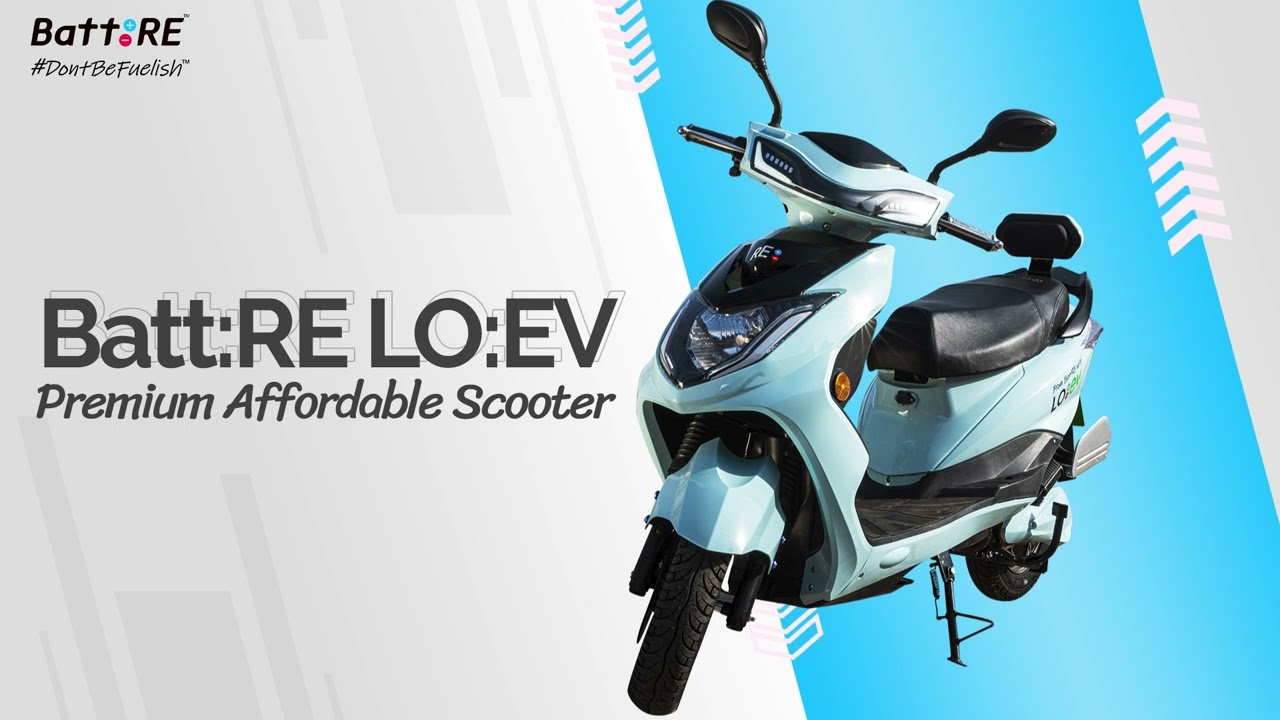 BattRE LoEV. Premium Affordable Electric Scooter.