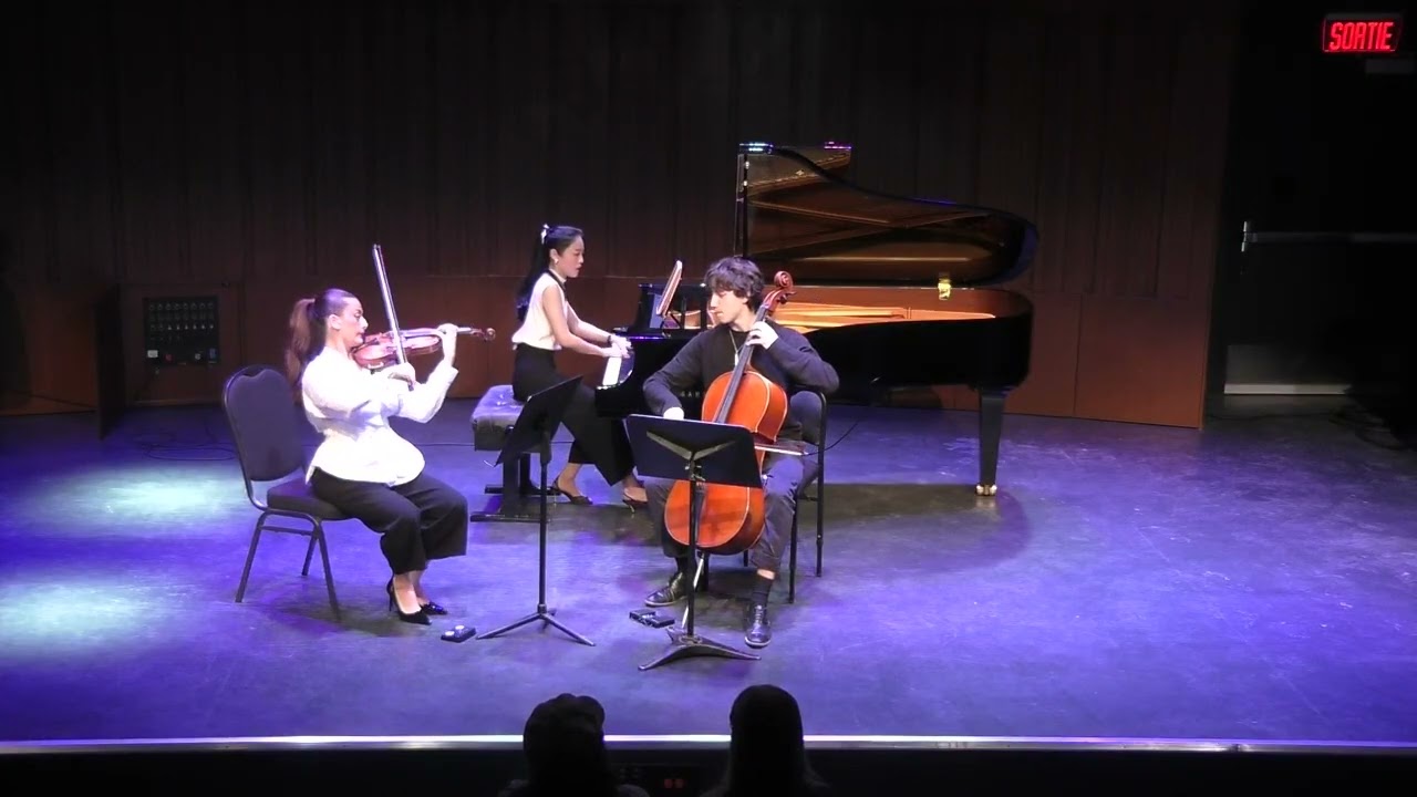Trio Émeraude | Mendelssohn - Piano Trio No. 2 in C minor, Op. 66: I. and II.