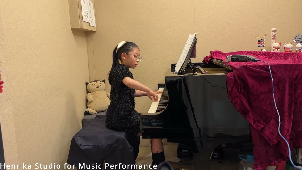 ABRSM Grade 8 (A10) Yuyu  plays Scarlatti : Sonata in D, Kp.443, L.418 (25/2/2024)