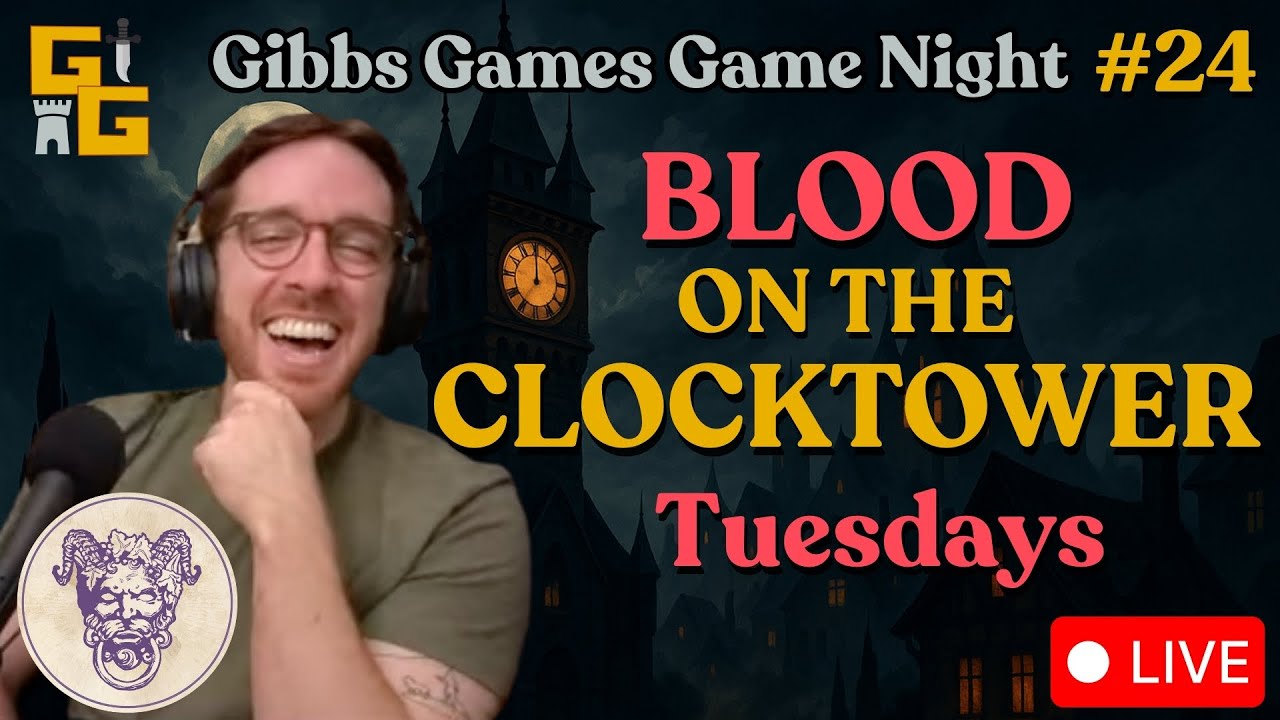 🕰️ "Wrath of the Zenomancer" - Blood on the Clocktower LIVE | Gibbs Games Game Night