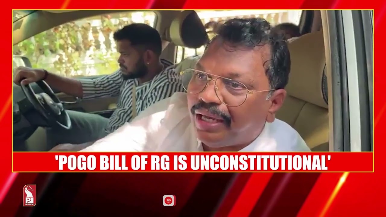 LOBO SLAMS RG MANOJ PARAB ON POGO BILL ISSUE
