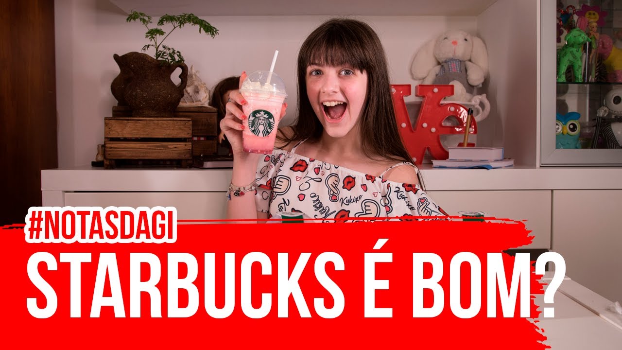 Avaliando as bebidas da Starbucks! 🤔  Assista para saber se são realmente boas! 🤯  #notasdagi