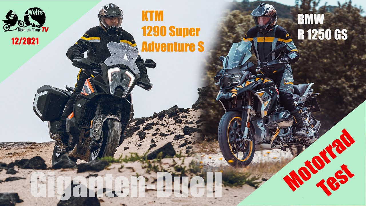 Wolf vergleicht Motorräder: BMW R1250 GS | KTM 1290 Super Adventure S 2021