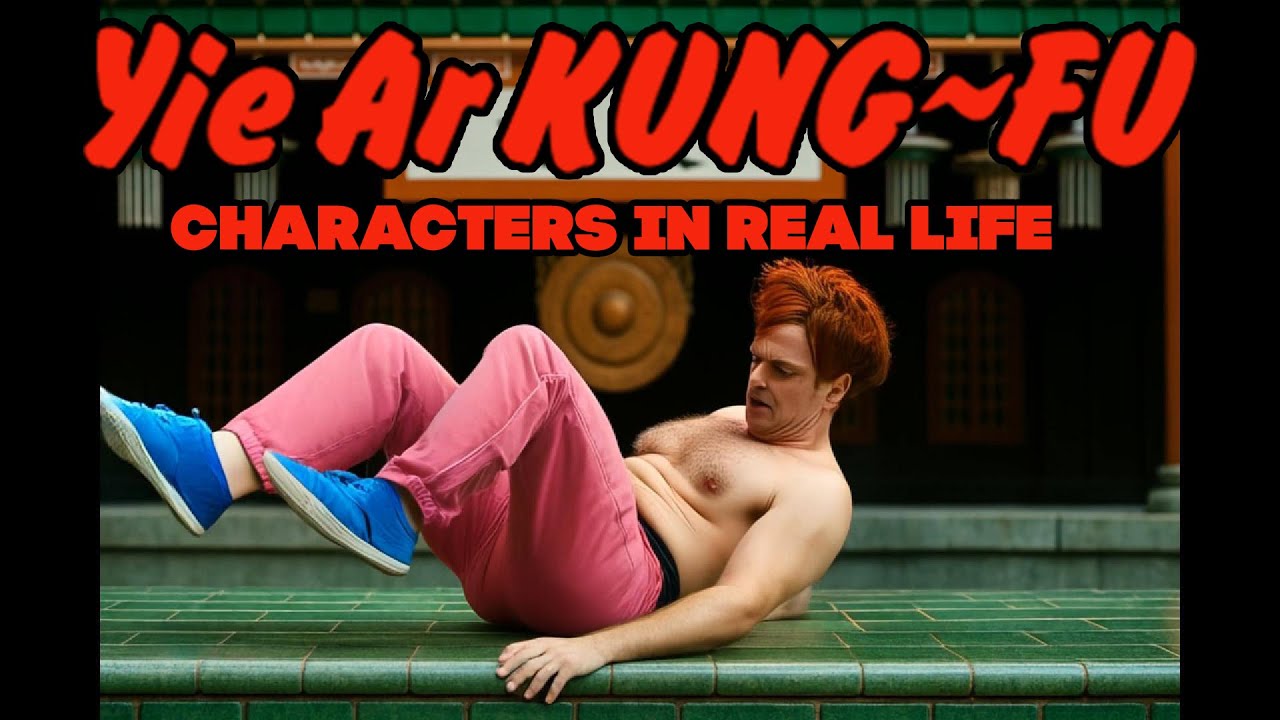 Yie Ar Kung Fu Characters in Real Life, Made With AI