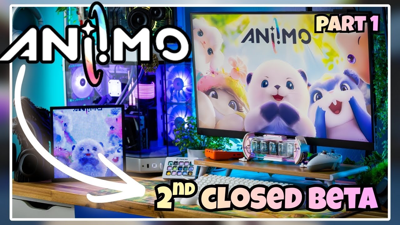 ANIIMO Part 1! ✨NEW✨Open world RPG Creature Collecting Game! Closed Beta Access!