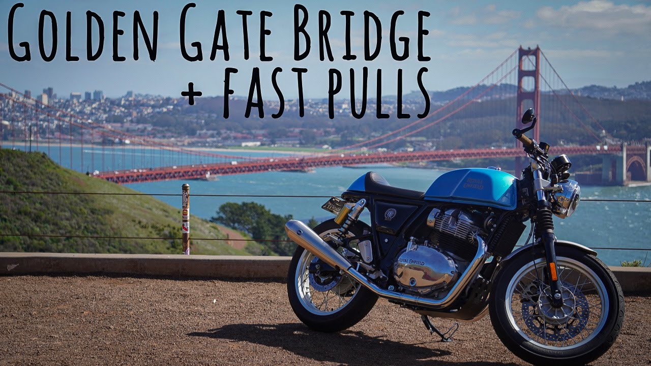 Trip to San Francisco | Royal Enfield Continental GT 650 | PRO AUDIO ONBOARD | POV 4K | GoPro Hero 9