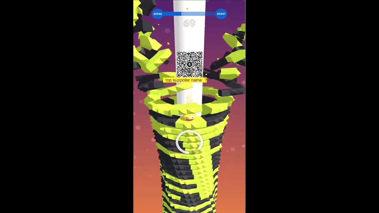 viral game STACK BALL #stackballgame #livestackball