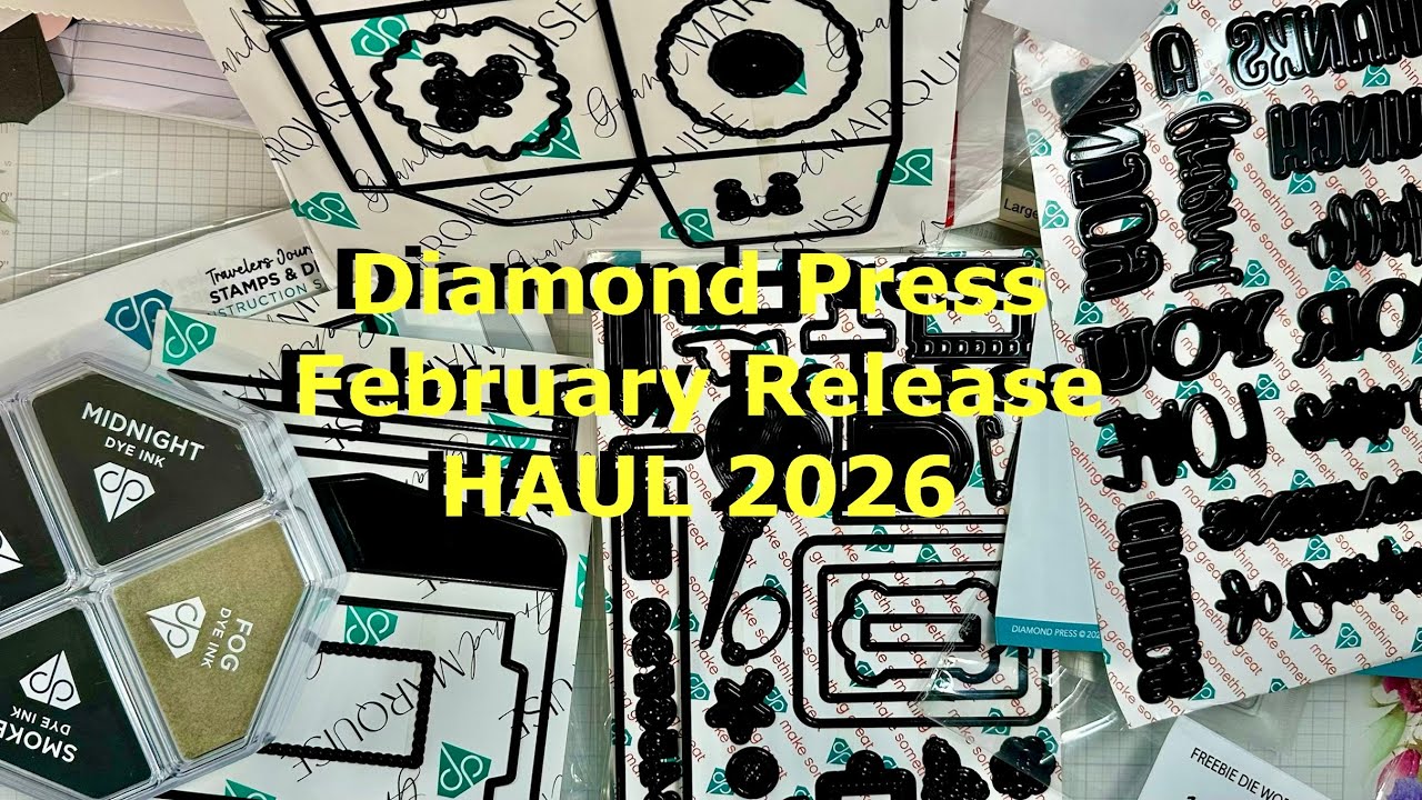 Diamond Press February Release Haul 2026 @mydiamondpress 