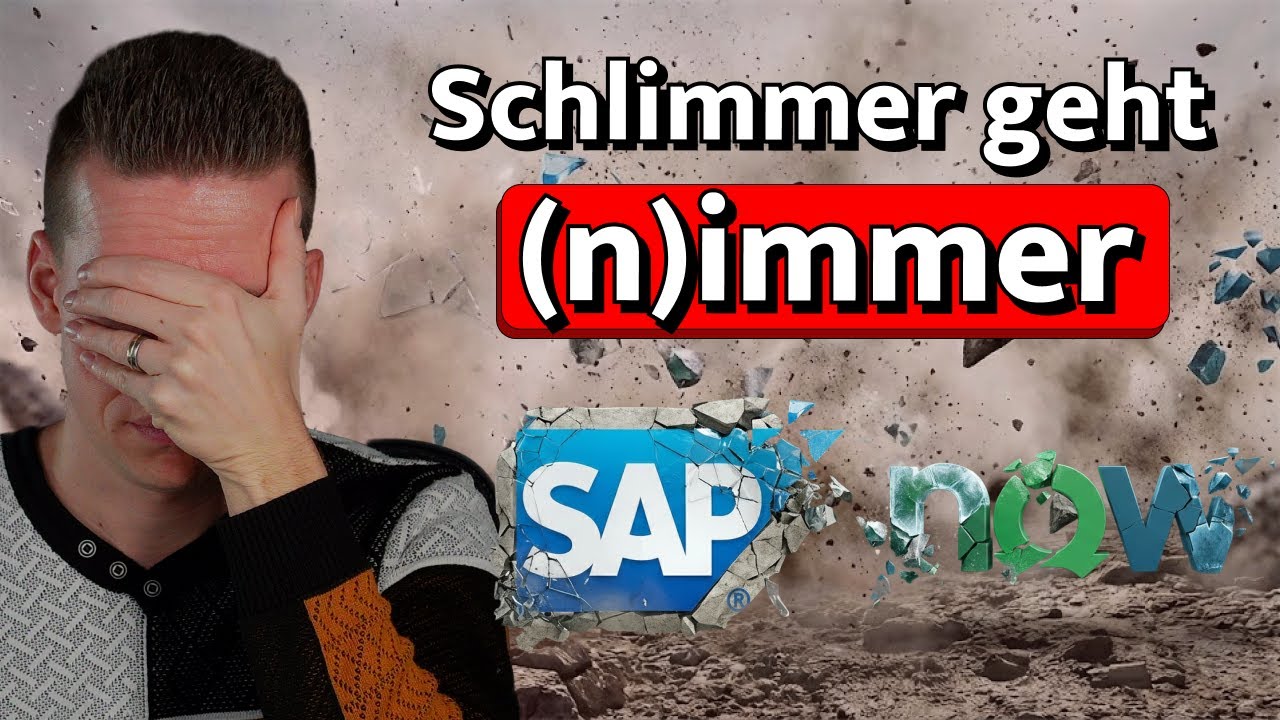 Der Markt ignoriert gute Zahlen: SAP & ServiceNow im freien Fall?