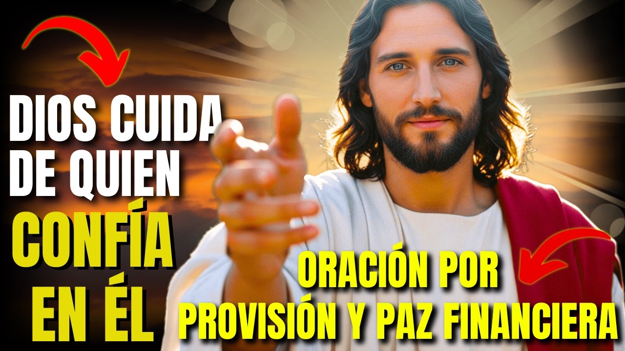 Dios cuida de quien confía en Él | Oración por provisión y paz financiera