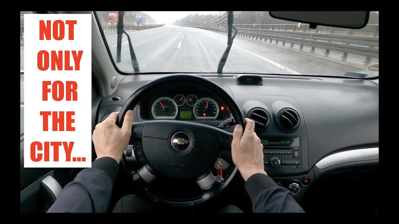 Chevrolet Aveo 2009 1.4 Petrol 101HP | 4K POV | TEST DRIVE | 0-100 | WET CONDITIONS