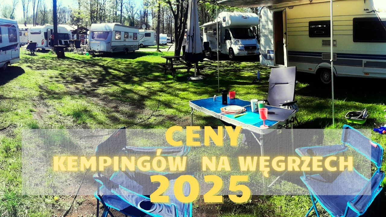 Szybki przegląd cen na węgierskich kempingach 2025
