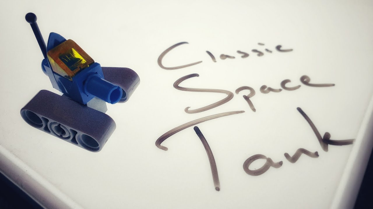 LEGO Classic Space MOC Slow Build Tutorial