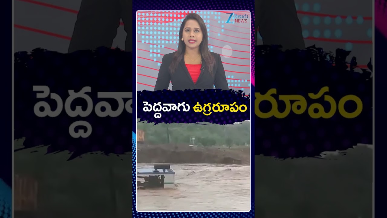 Khammam Peddavagu Project Floods | పెద్దవాగు ఉగ్రరూపం | ZEE Telugu News