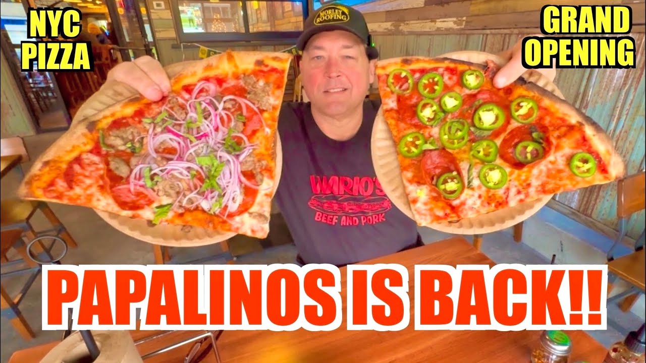 Papalinos NY Pizzeria (Grand Opening) *AUTHENTIC NEW YORK PIZZA* Louisville, Kentucky
