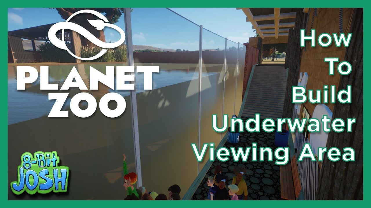 Planet Zoo Beta - How To Build Underwater Viewing Area
