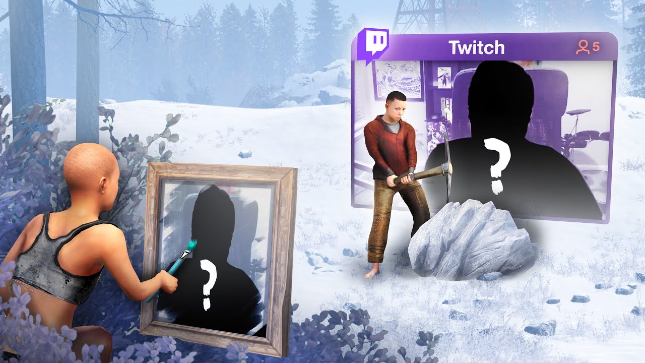 Stalking a Streamer and Painting Their Webcam