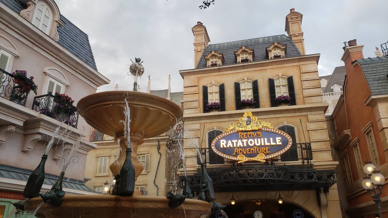 Remy's Ratatouille Adventure full ride
