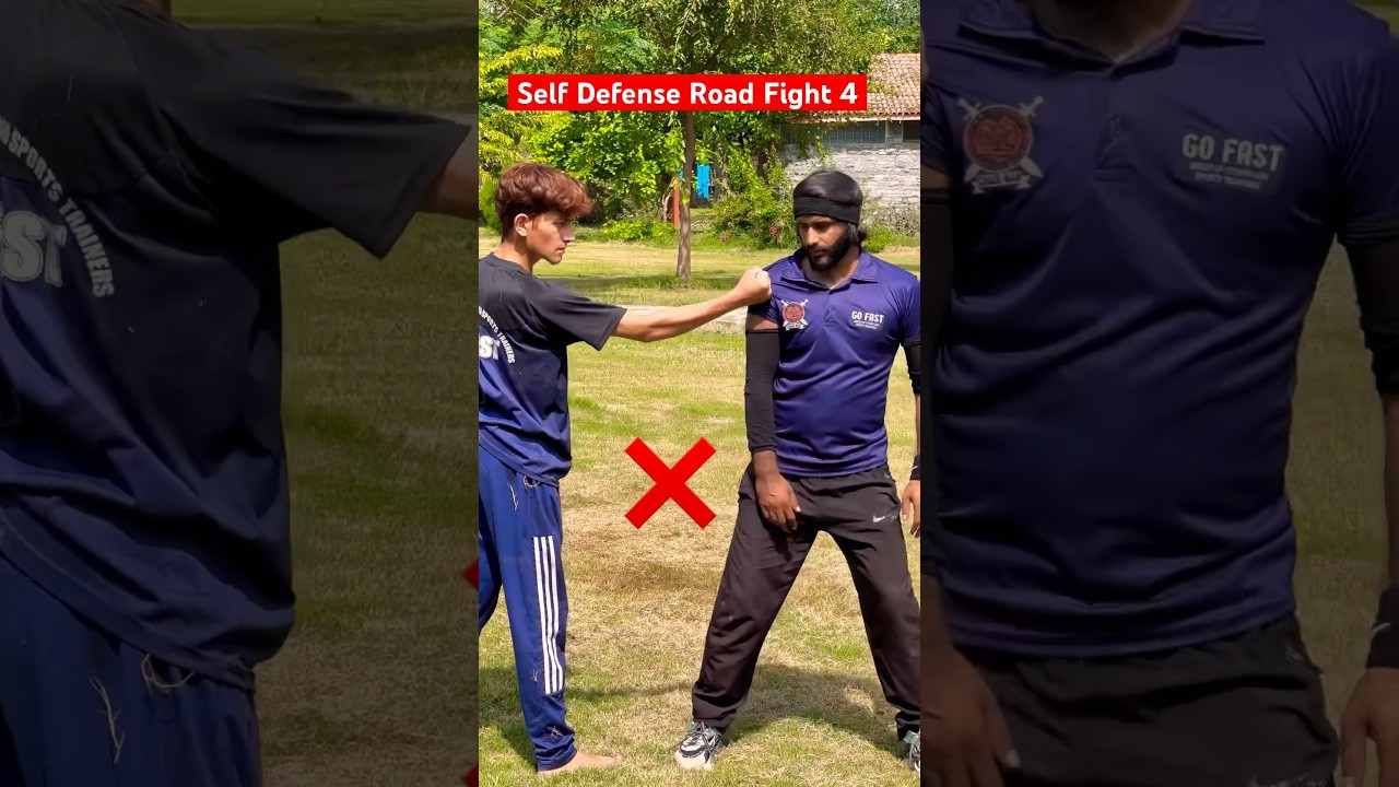 Self Defense road Fight 4 #selfdefense #selfdefence #rajatayyab #taekwondo #fightback #kravmaga