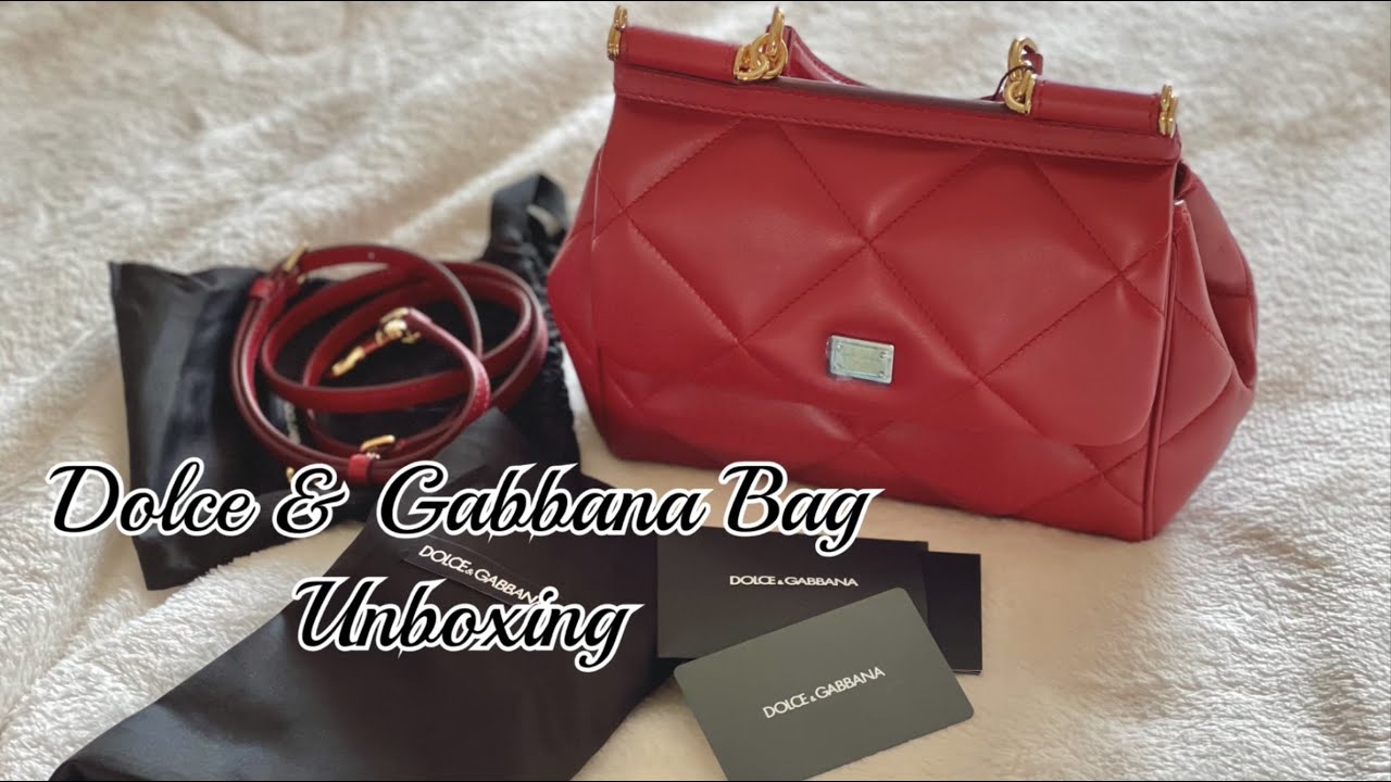 DOLCE AND GABBANA SICILY UNBOXING | LUXURY DESIGNER HANDBAG | UNBOXING 2022