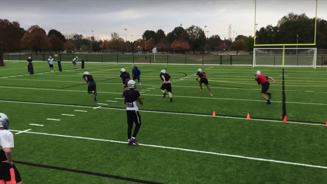 Tackling Progression-Pursuit Drills and Tackling Circuit
