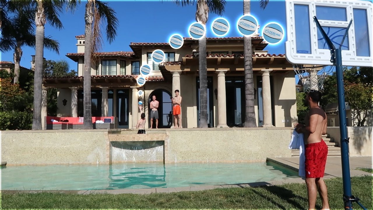 FAZE HOUSE BASKETBALL TRICKSHOTS
