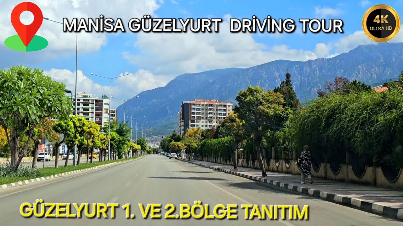 MANİSA GÜZELYURT DRIVING TOUR - GÜZELYURT 1. VE 2.BÖLGE ARABAYLA TUR 4K (2024)