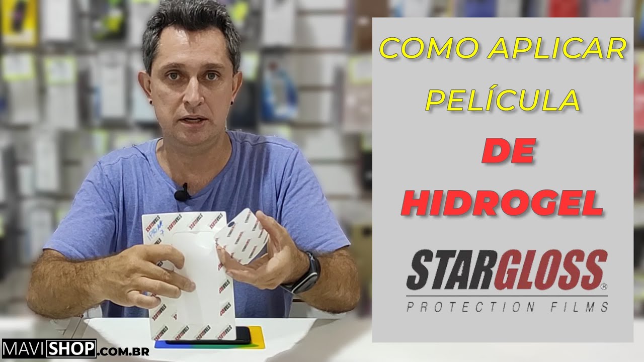 Como instalar pelicula de Hidrogel StarGloss